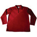 Men's 1/2 Zip Recycle Polyester Microfleece Pullover